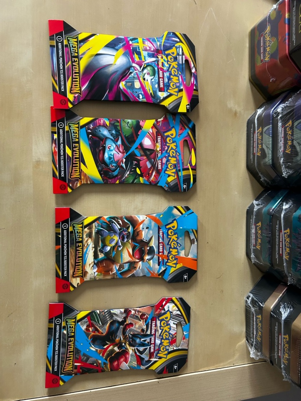 10 Pokémon Mega Evolution Booster‎ Packs - Multicolor - Picture 5 of 5